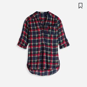 *STITCH FIX* Sold Out Colibri Plaid Henley Top